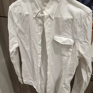 Five Four White Casual Button Down Shirt